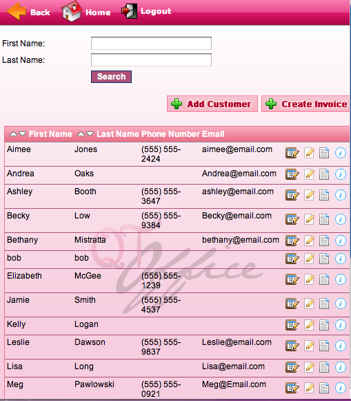 qt office down load for the android. manage mary kay customers on the go
